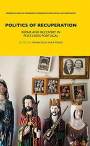 Front cover of Politics of Recuperation by Francisco Martinez