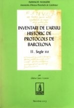 Front cover of Inventari de l'arxiu històric de protocols de Barcelona by Lluïsa Cases i Loscos