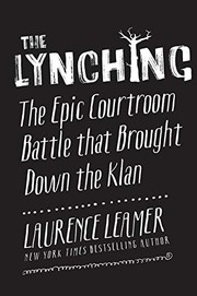 Cover of The lynching by Laurence Leamer
