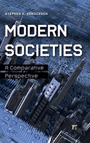 Cover of Modern Societies by Stephen K. Sanderson