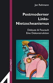 Cover of Postmoderner Links-Nietzscheanismus by Jan Rehmann