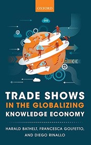Front cover of Trade Shows in the Globalizing Knowledge Economy by Harald Bathelt