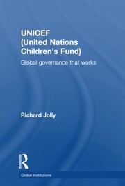Cover of UNICEF by Richard Jolly