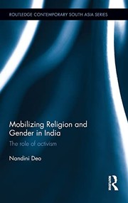 Front cover of Mobilizing Religion and Gender in India by Nandini Deo