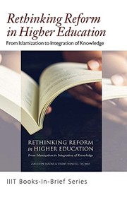 Front cover of Books-In-Brief : Rethinking Reform in Higher Education by Ziauddin Sardar