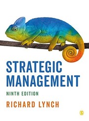 Cover of Strategic Management by Lynch, Richard