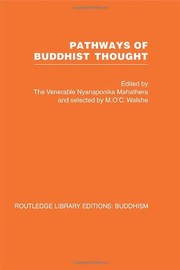 Front cover of Pathways of Buddhist Thought by Ven Nyanaponika