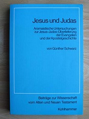 Front cover of Jesus und Judas by Günther Schwarz
