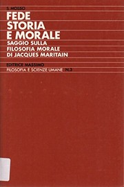 Cover of Fede, storia e morale by Sebastiano Mosso