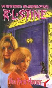 Cover of The First Horror by Robert Lawrence Stine