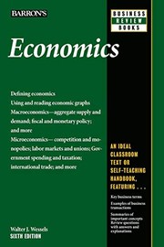 Cover of Economics by Walter J. Wessels