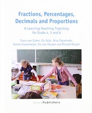 Front cover of Fractions, Percentages, Decimals and Proportions by Frans van Galen