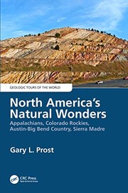 Cover of North America's Natural Wonders by Gary Prost