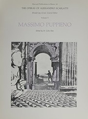 Front cover of Massimo Puppieno by Alessandro Scarlatti