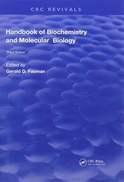 Front cover of Handbook of Biochemistry by Gerald D. Fasman