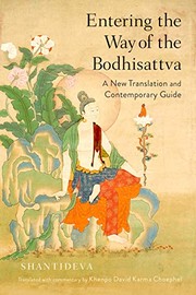 Front cover of Entering the Way of the Bodhisattva by Śāntideva
