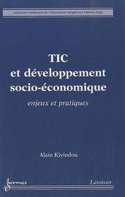 Front cover of TIC et développement socio-économique by Alain Kiyindou