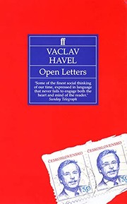 Front cover of Open letters by Václav Havel