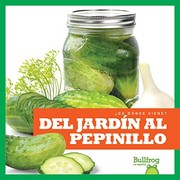 Front cover of Del Jardín Al Pepinillo by Nelson