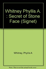 Front cover of Secret of the stone face by Phyllis A. Whitney