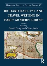 Front cover of Richard Hakluyt and travel writing in early modern Europe by Daniel Carey