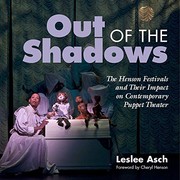 Front cover of Out of the Shadows by Leslee Asch