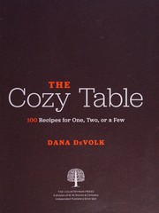 Cover of The cozy table by Dana Devolk
