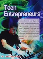 Front cover of Entrepreneurship by Rae Simons