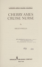 Front cover of Cherry Ames, cruise nurse by Helen Wells
