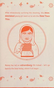 Front cover of Extraordinary Life of Malala Yousafzai by Hiba Noor Khan