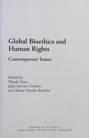 Front cover of Global Bioethics and Human Rights by Wanda Teays