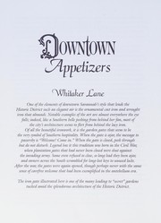 Front cover of Downtown Savannah style by Junior League of Savannah