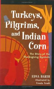 Cover of Turkeys, Pilgrims, and Indian corn by Edna Barth