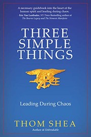 Cover of Three Simple Things by Thom Shea