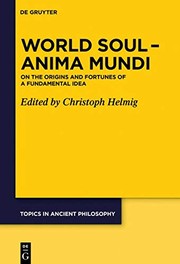 Front cover of World Soul - Anima Mundi by Christoph Helmig