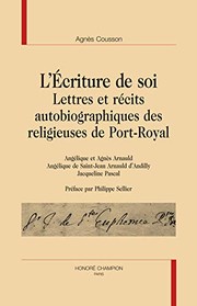 Cover of L'écriture de soi by Agnès Cousson