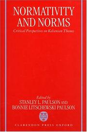 Cover of Normativity and norms by Stanley L. Paulson