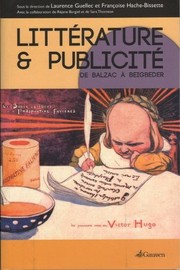 Front cover of Littérature et publicité by Laurence Guellec
