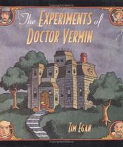 Front cover of The experiments of Doctor Vermin by Tim Egan