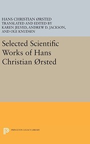 Cover of Selected Scientific Works of Hans Christian Ørsted by Hans Christian Ørsted