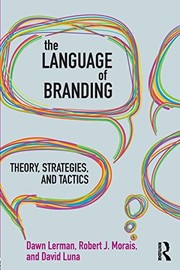 Front cover of The language of branding by Dawn Lerman