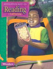 Cover of Houghton Mifflin reading by Unknown