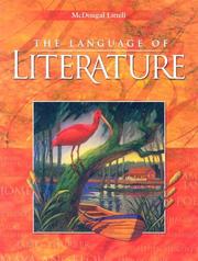 Front cover of The Language of Literature, Pupil's Edition (Grade 9) by Unknown