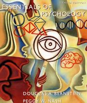 Front cover of Essentials Of Psychology by Douglas Bernstein