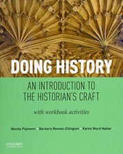 Cover of Doing History by Wendy A. Pojmann