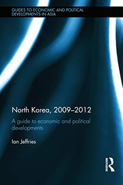 Front cover of North Korea, 2009-2012 by Ian Jeffries