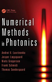 Cover of Numerical methods in photonics by Andrei V. Lavrinenko