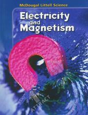 Cover of Electricity and Magnetism by Unknown