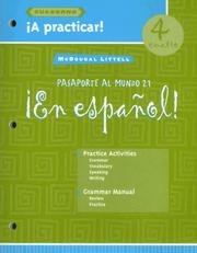 Cover of En Espanol by Unknown
