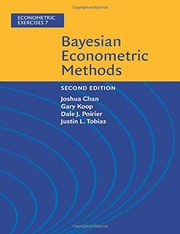 Cover of Bayesian Econometric Methods by Joshua Chan